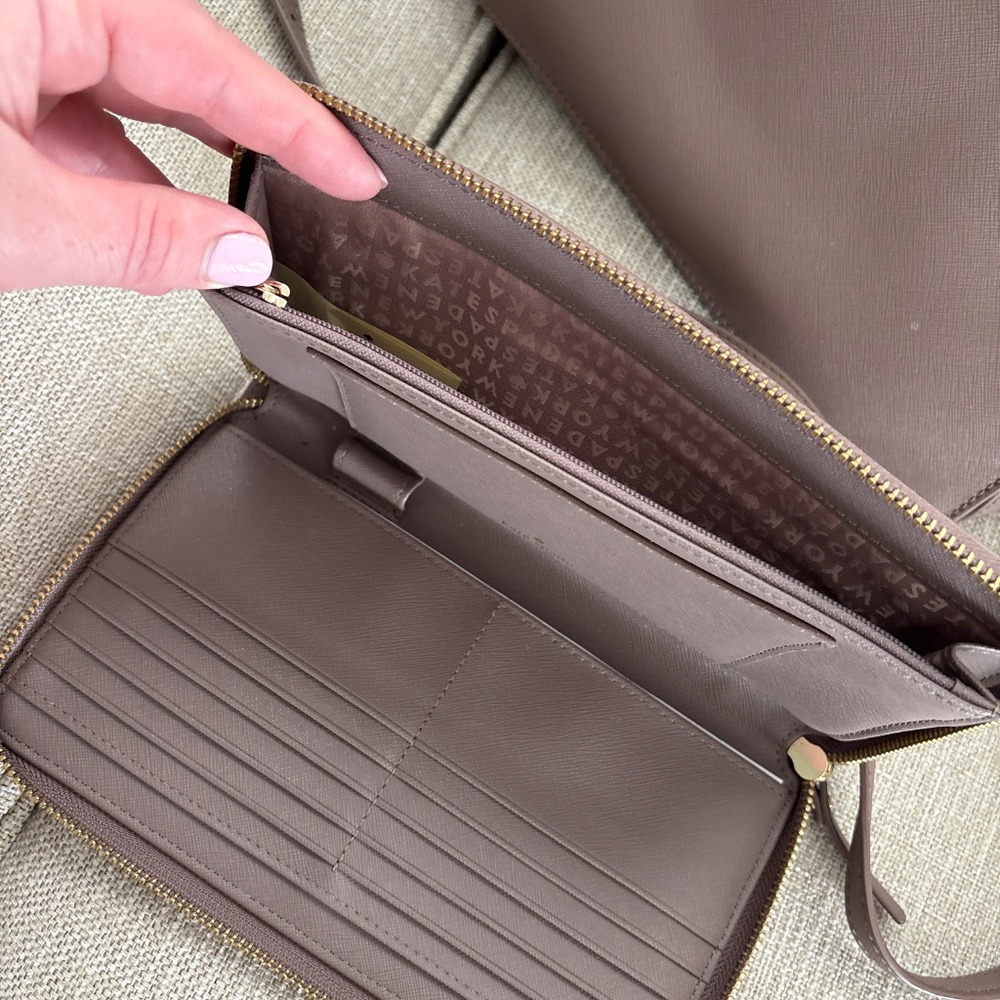 Kate Spade Laurel Way With Matching Large Wallet - image 2